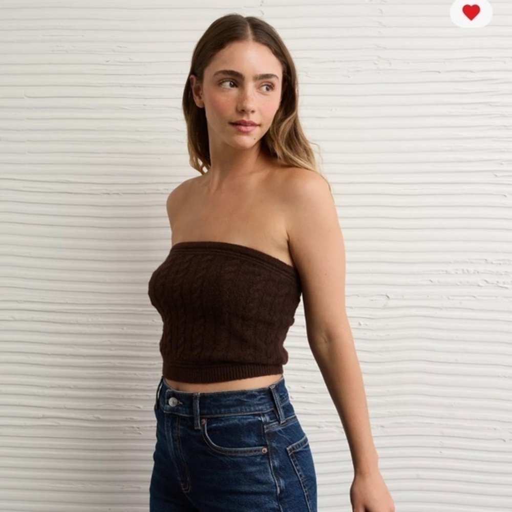 NWT AE Whoa So Soft Tube Sweater